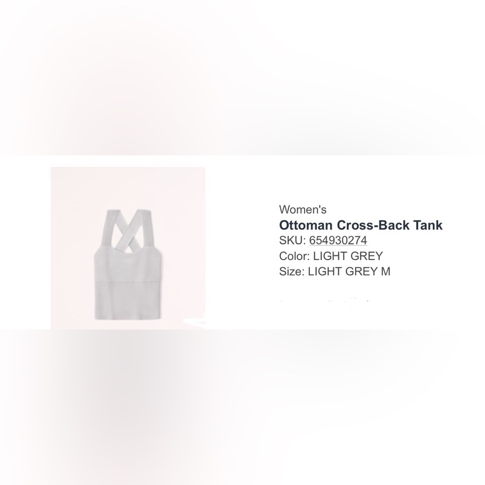 Abercrombie Ottoman Cross-Back Tank
